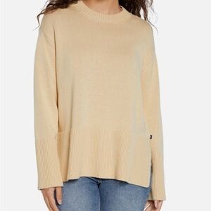 GAP | Crew Neck Knit Sweater | Neutral Ivory | Sz L